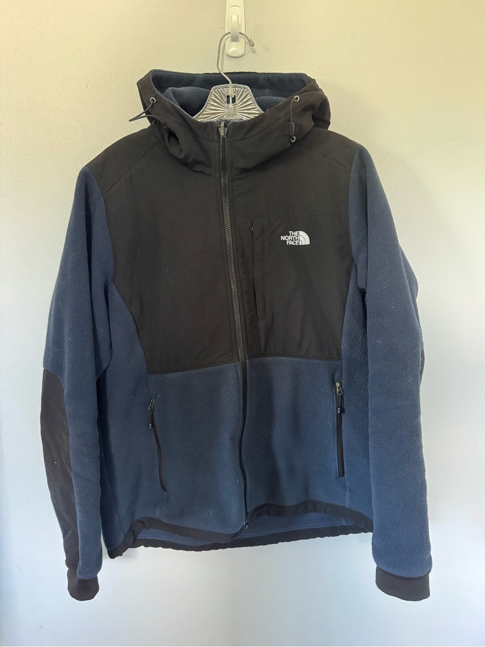 The North Face Denali Fleece Hooded Jacket Size Large